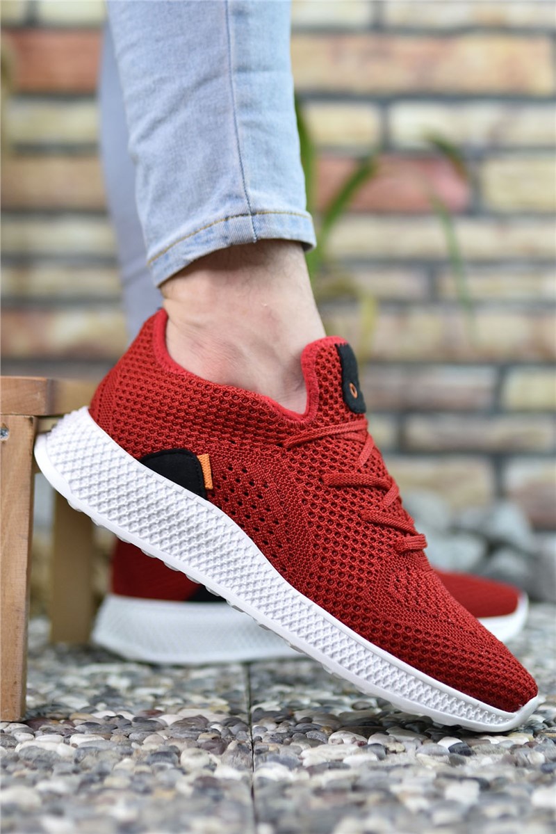 Zapatos deportivos para hombre 0012461 - Rojo #325200