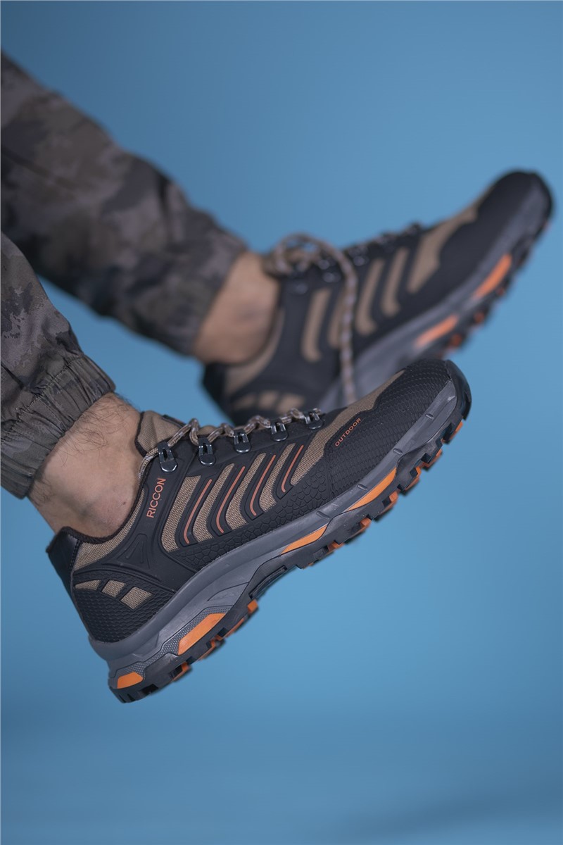 Unisex hiking shoes 00128060 - Black with Vizon # 326043