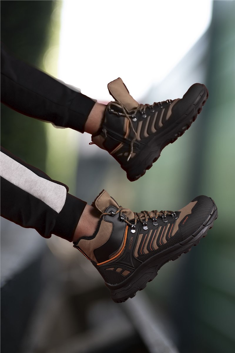 Unisex hiking boots 00128055 - Black with Vizon # 326020