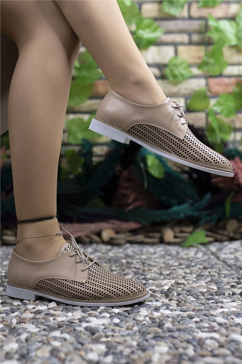 Women's casual shoes 0012501 - Beige #325512