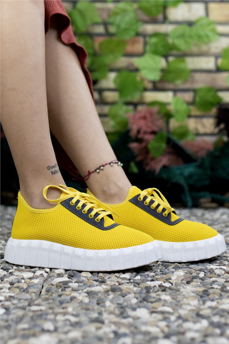 Women's sports shoes 0012113 - Yellow # 325622