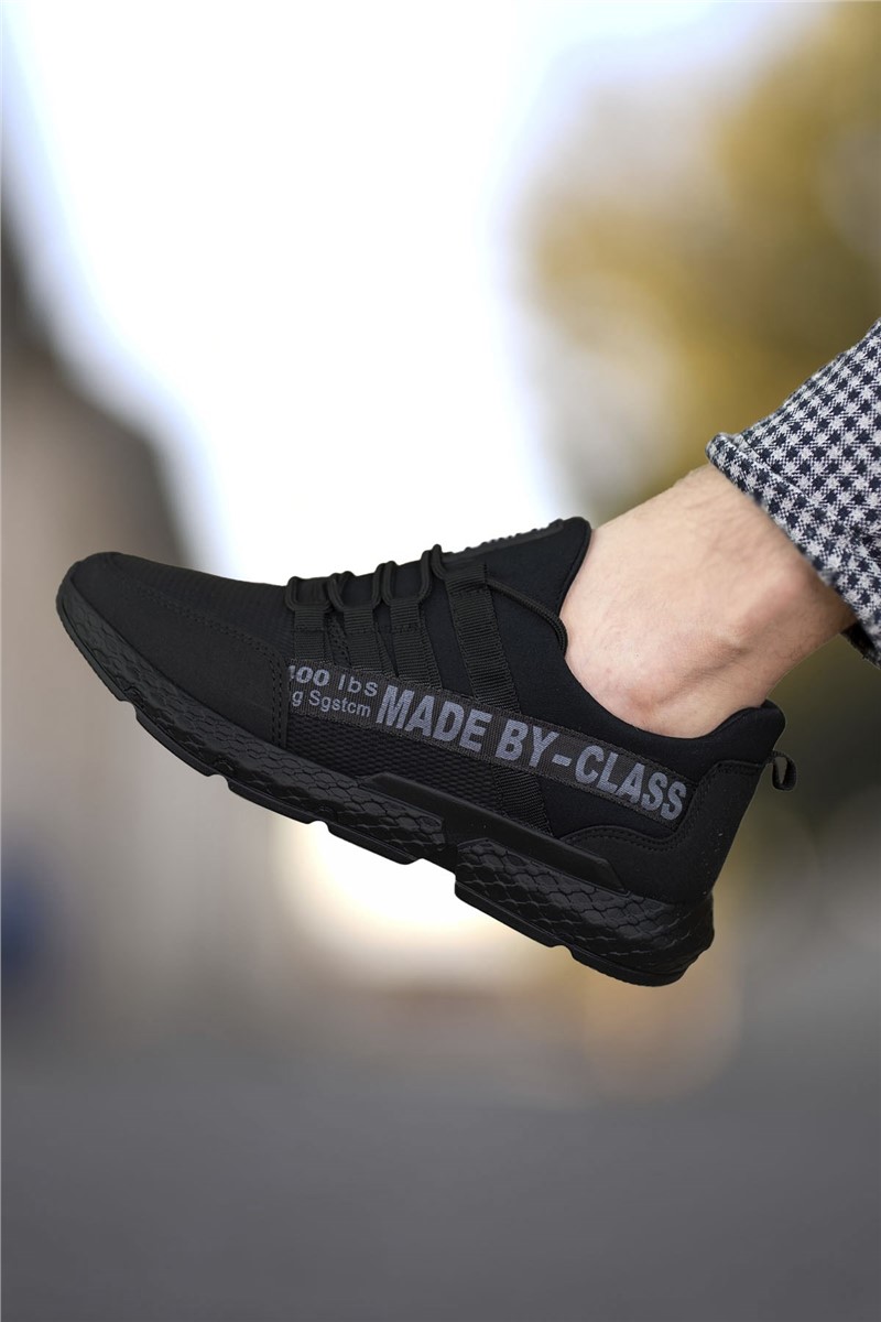 Men's sports shoes 0012SANTO - Black # 325381