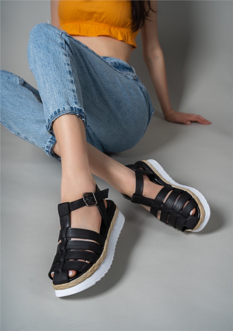 Women's sandals 00121404 - Black #331490