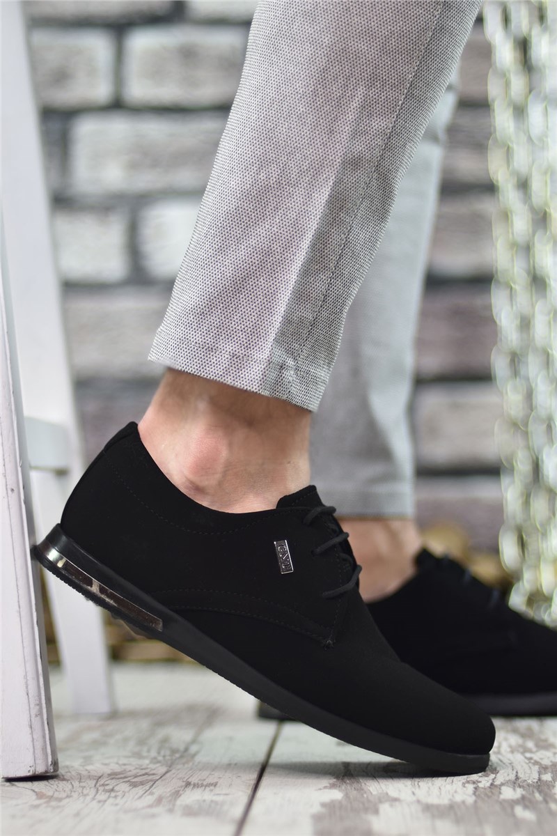 Men's casual shoes 0012211 - Black # 325169