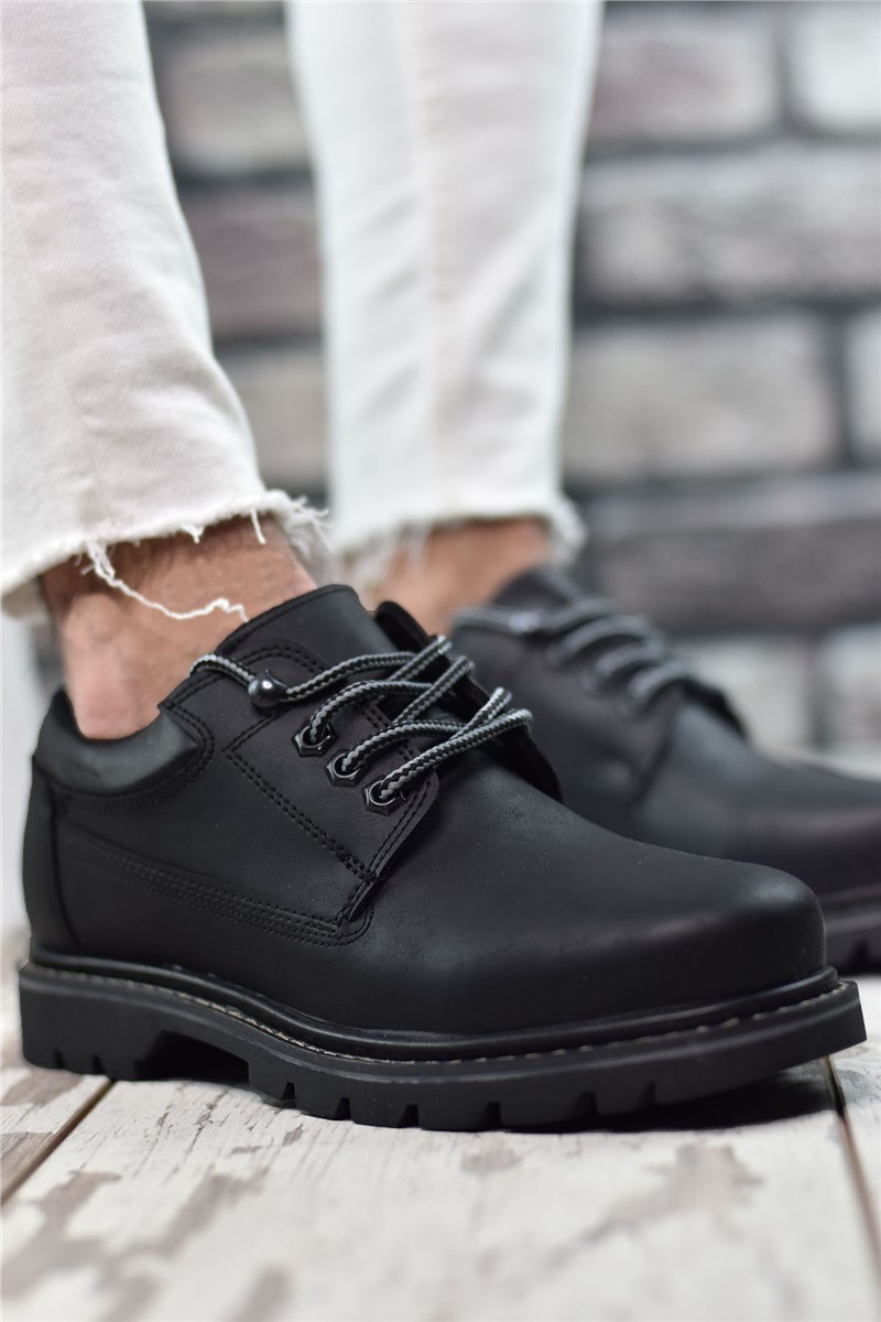 Men's Shoes - Black #358274
