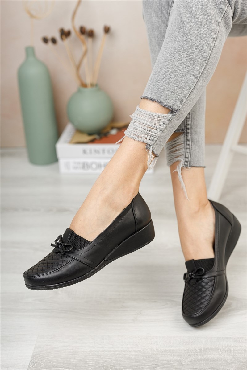 Sapatos casuais femininos 00122868 - Preto #325811