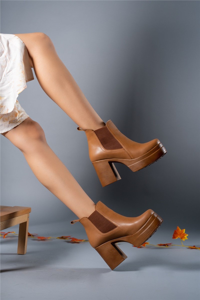 Women's High Heel Boots 00126200 - Taba #358952