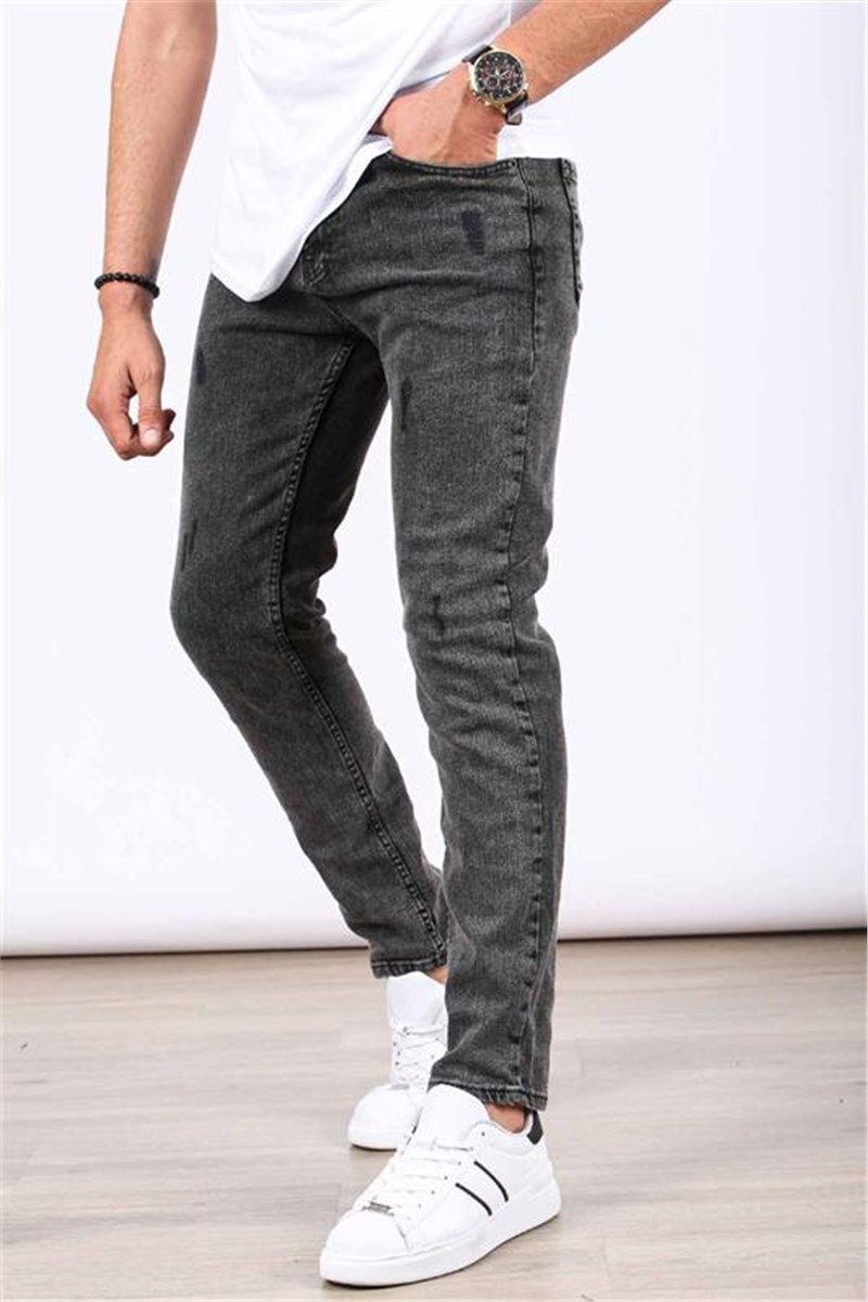 Men's Skinny Fit Jeans 5680 - Black #385327