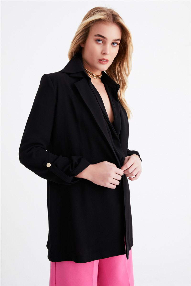 Women's jacket - Black #329578