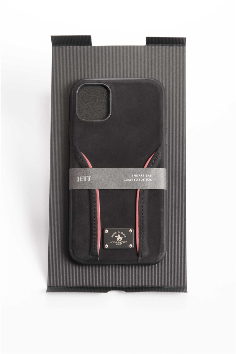 Santa Barbara suede case for iPhone 11 Pro Black 734316