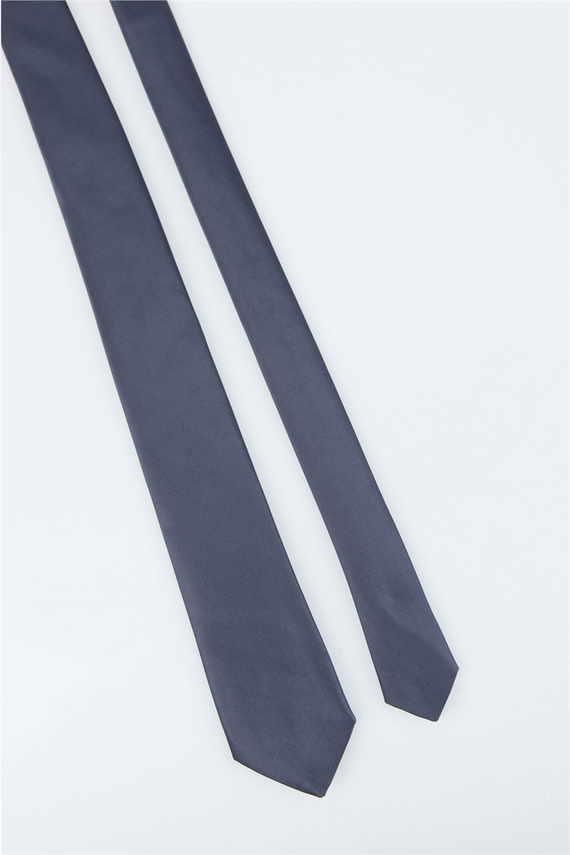 Σατέν γραβάτα - Σκούρο μπλε # 268930