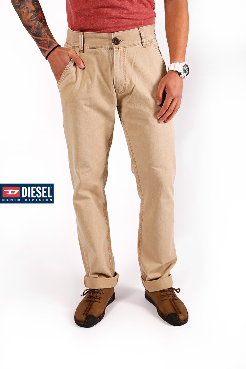 Diesel Men's Trousers - Camel #W1637MF
