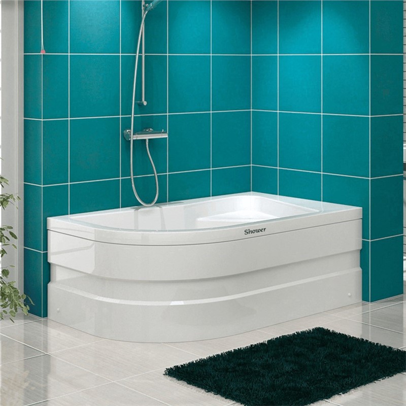Shower Stany asimetrična kada 170x75cm - #345899