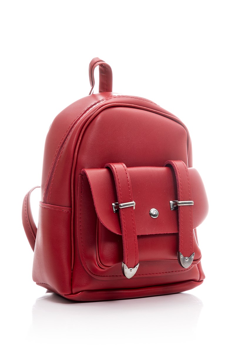 Tonny Black Women's Backpack - Red #273637
