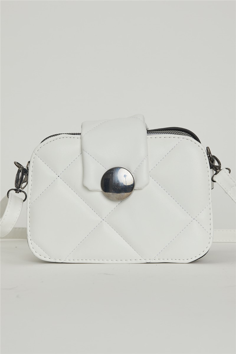 Women's Shoulder Bag - White #292633