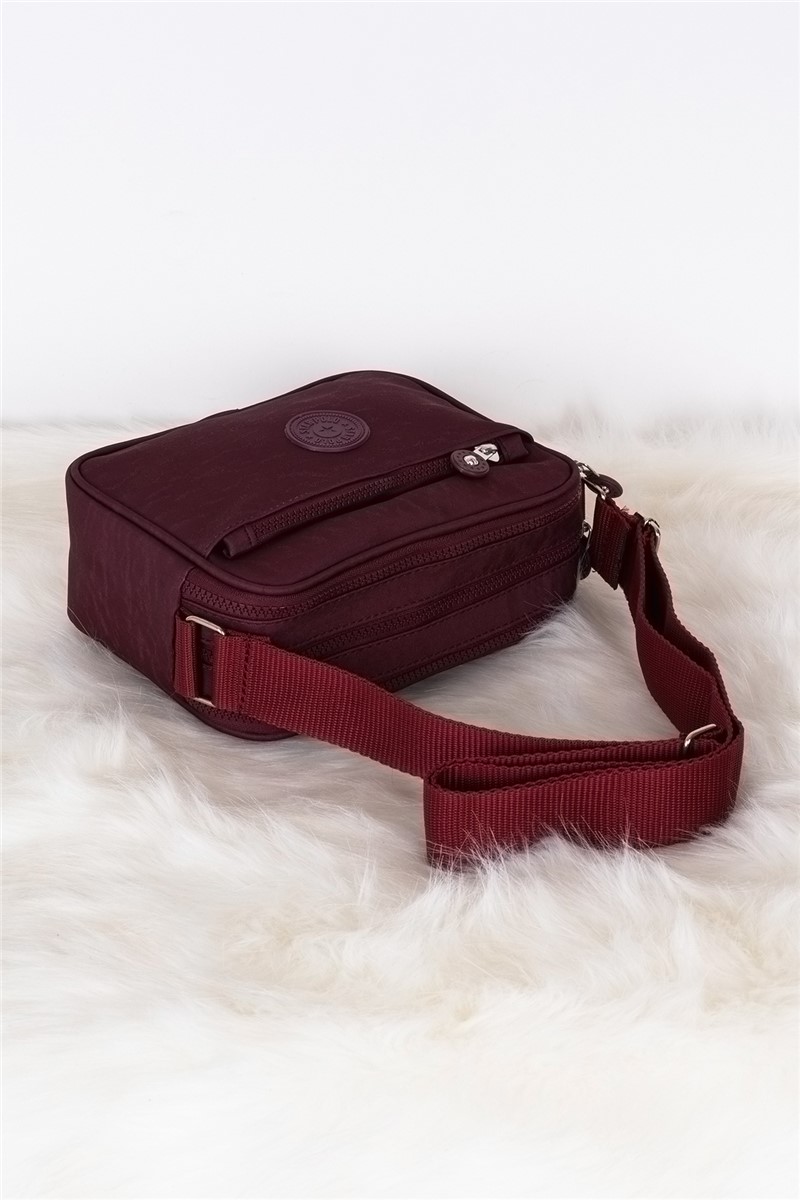 Women's Shoulder Bag - Burgundy #292640
