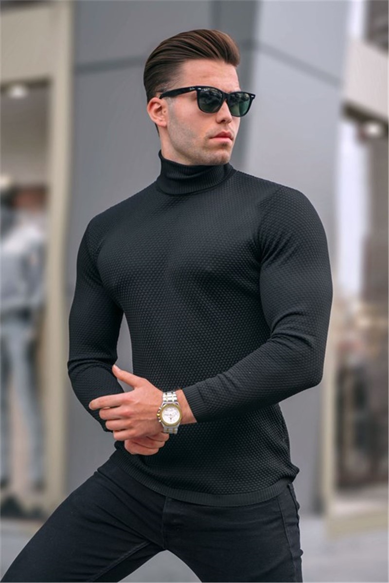 Men's Sweater 6306 - Black #362921