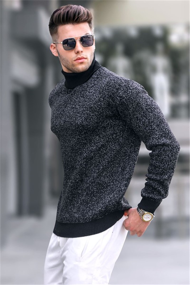 Maglione da uomo 5765 - Nero #333047