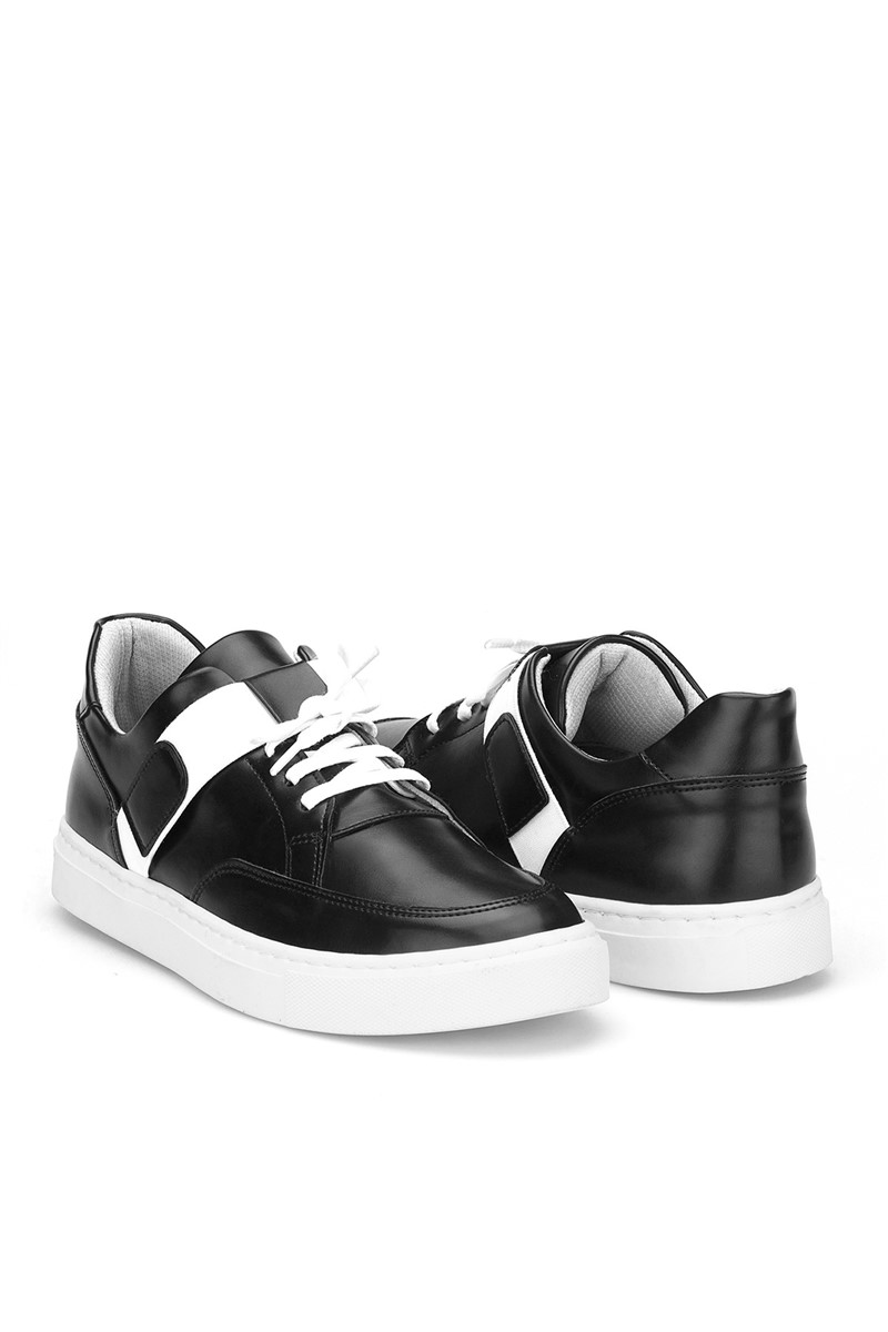 Women's Shoes - Black, White #267686