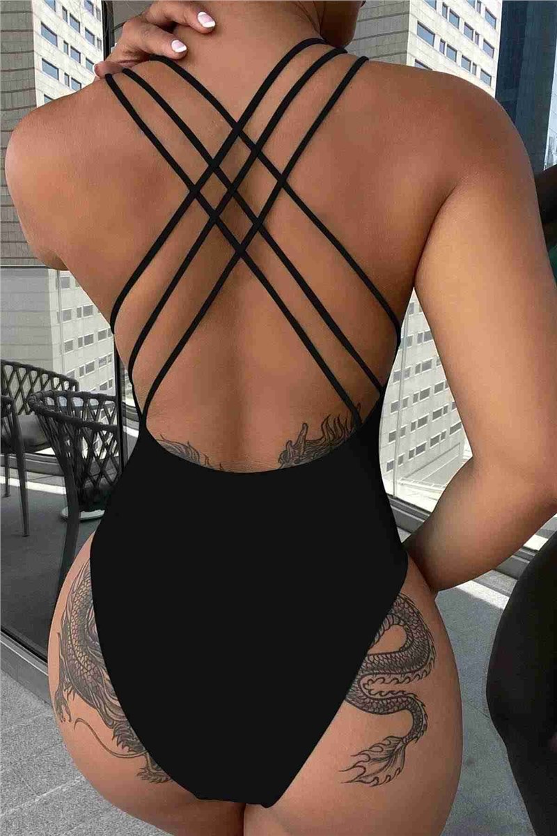 One Piece Swimsuit - Black #385943