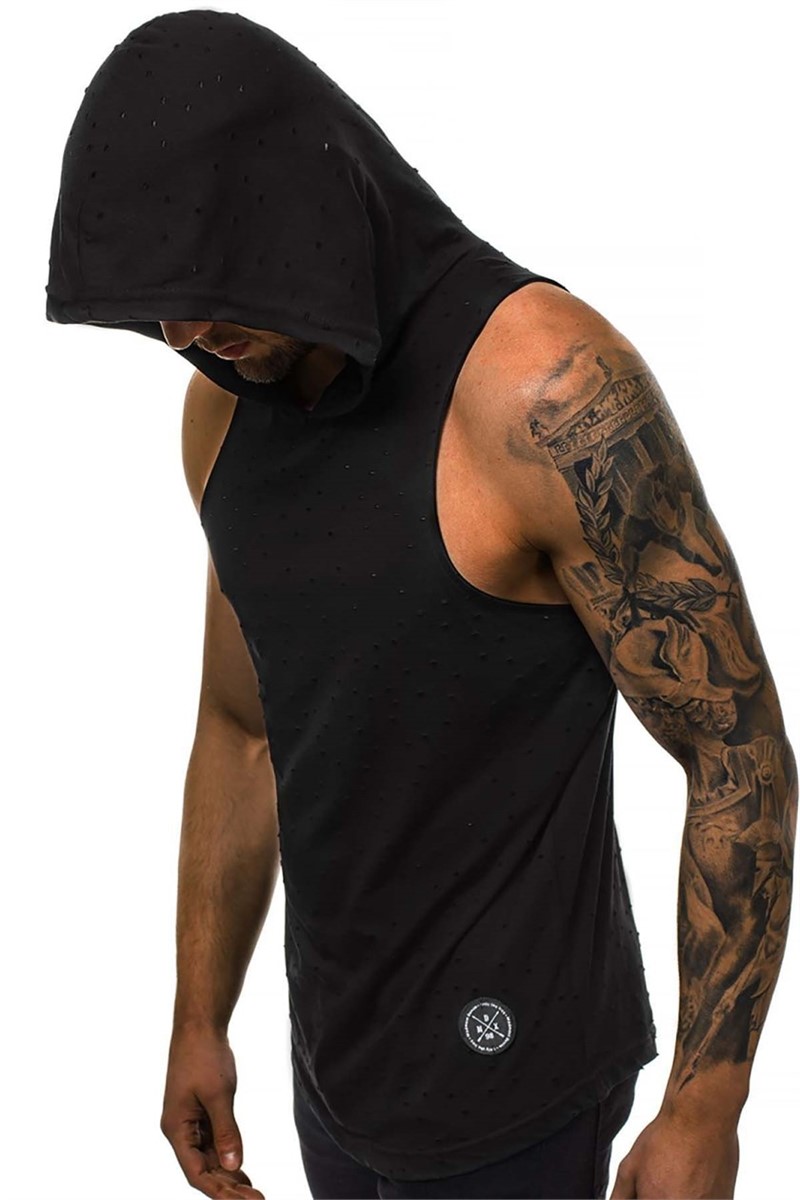 Madmext Men's Tank Top - Black #285240