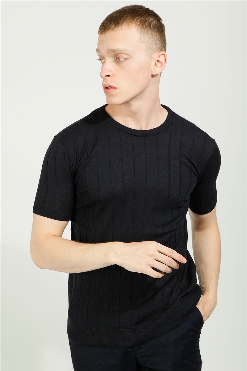 Men's Slim Fit T-Shirt - Black #357601