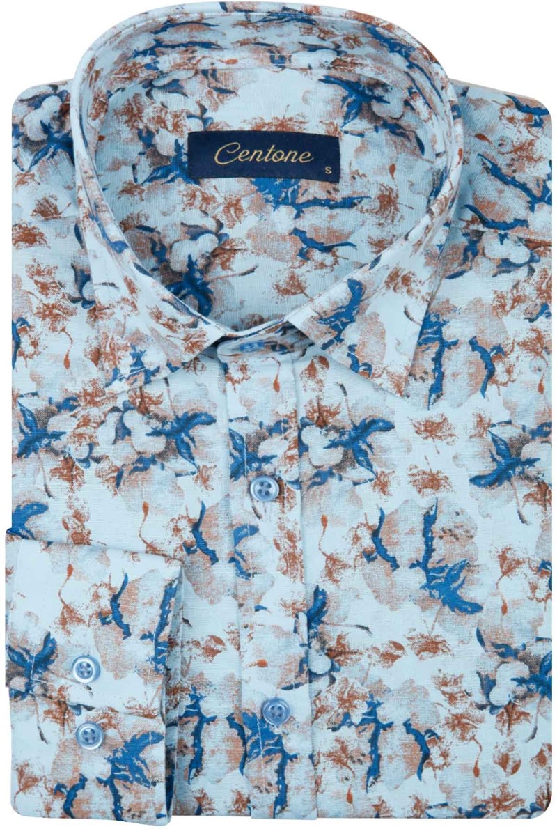 Centone Men's Shirt - Blue #268728