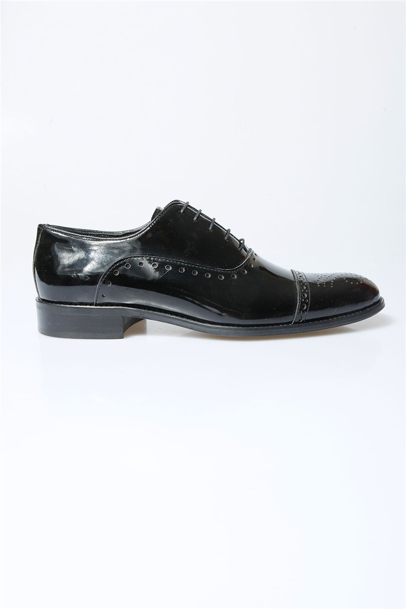 Men's leather shoes - Black 307391