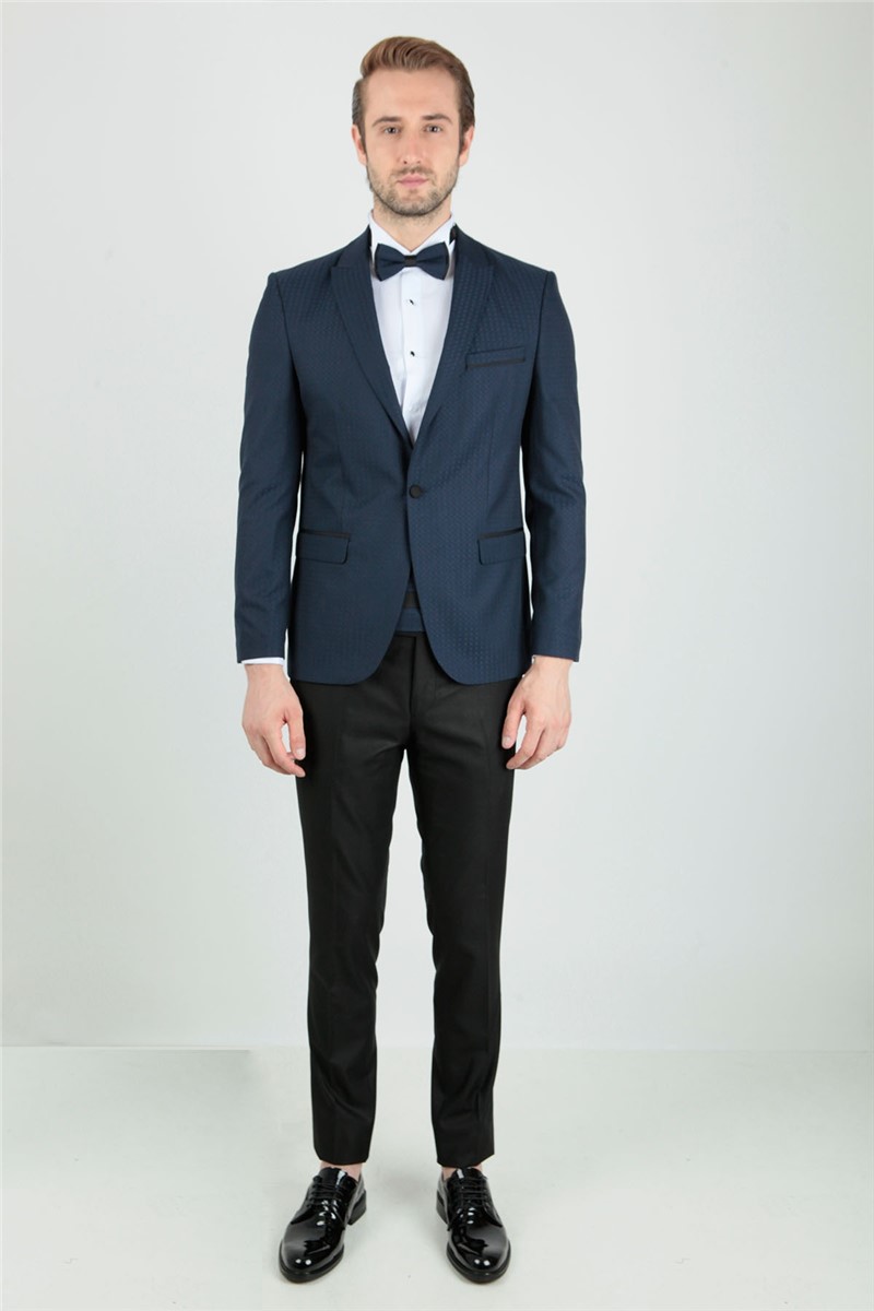 Men's suit - Black / Dark blue 307517