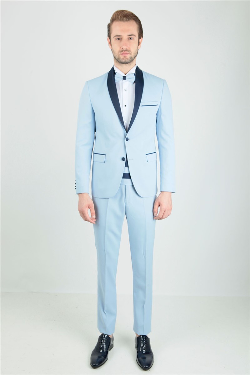 Men's suit - Light blue 307522