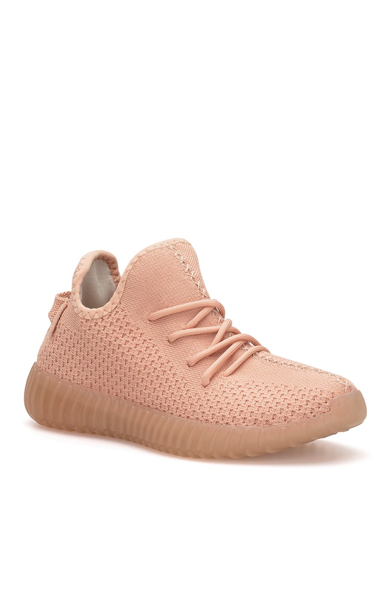 Unisex Knitted Trainers - Powder Pink #267842