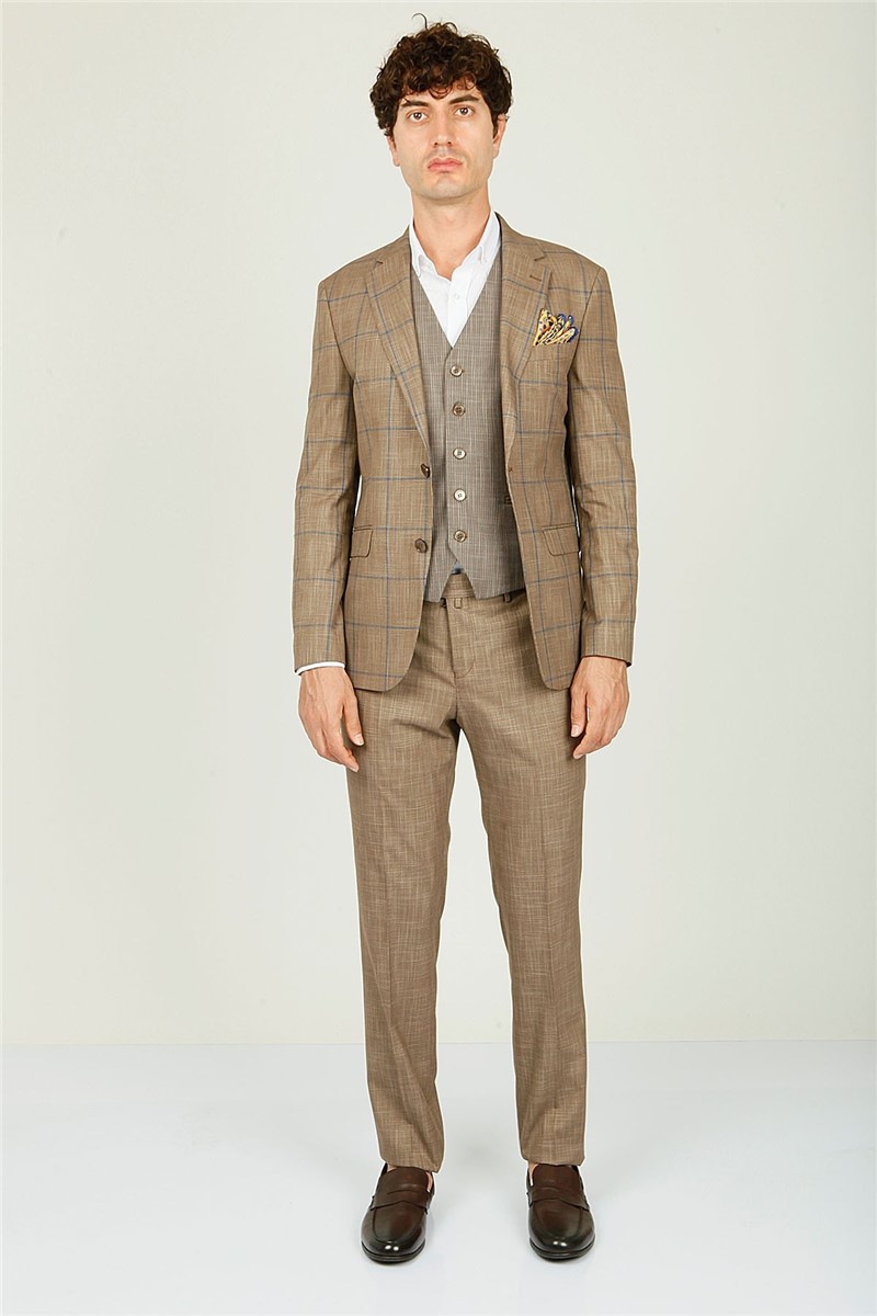 Pánský oblek s vestou - Taba 307241