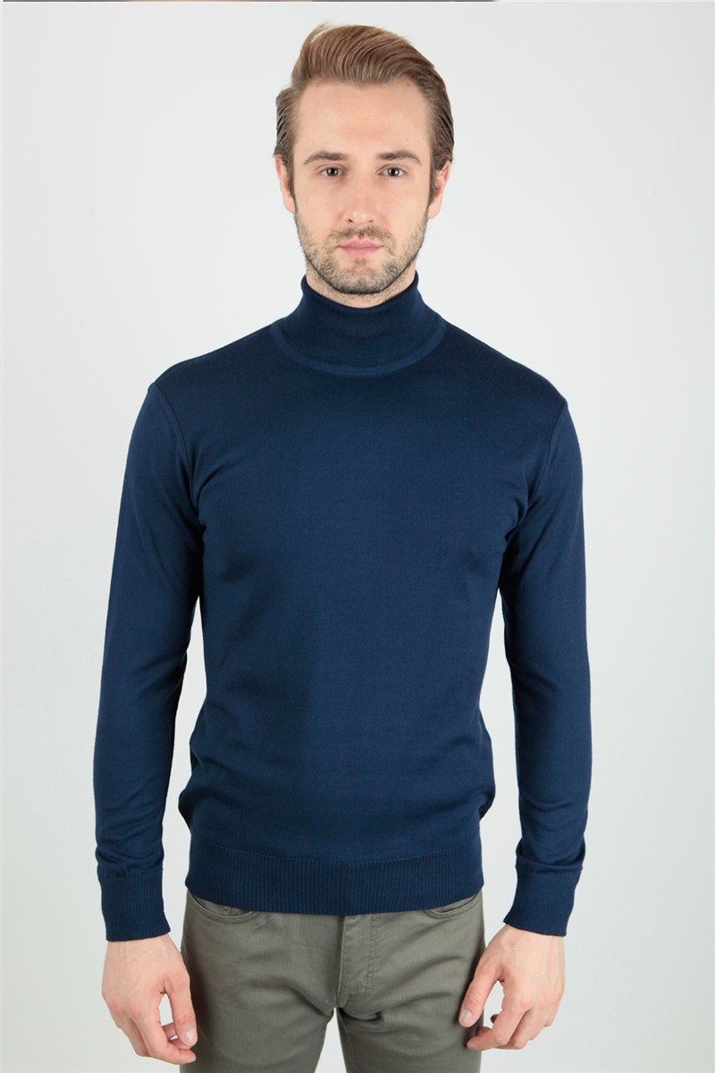 Polo Masculino - Azul Marinho #269478