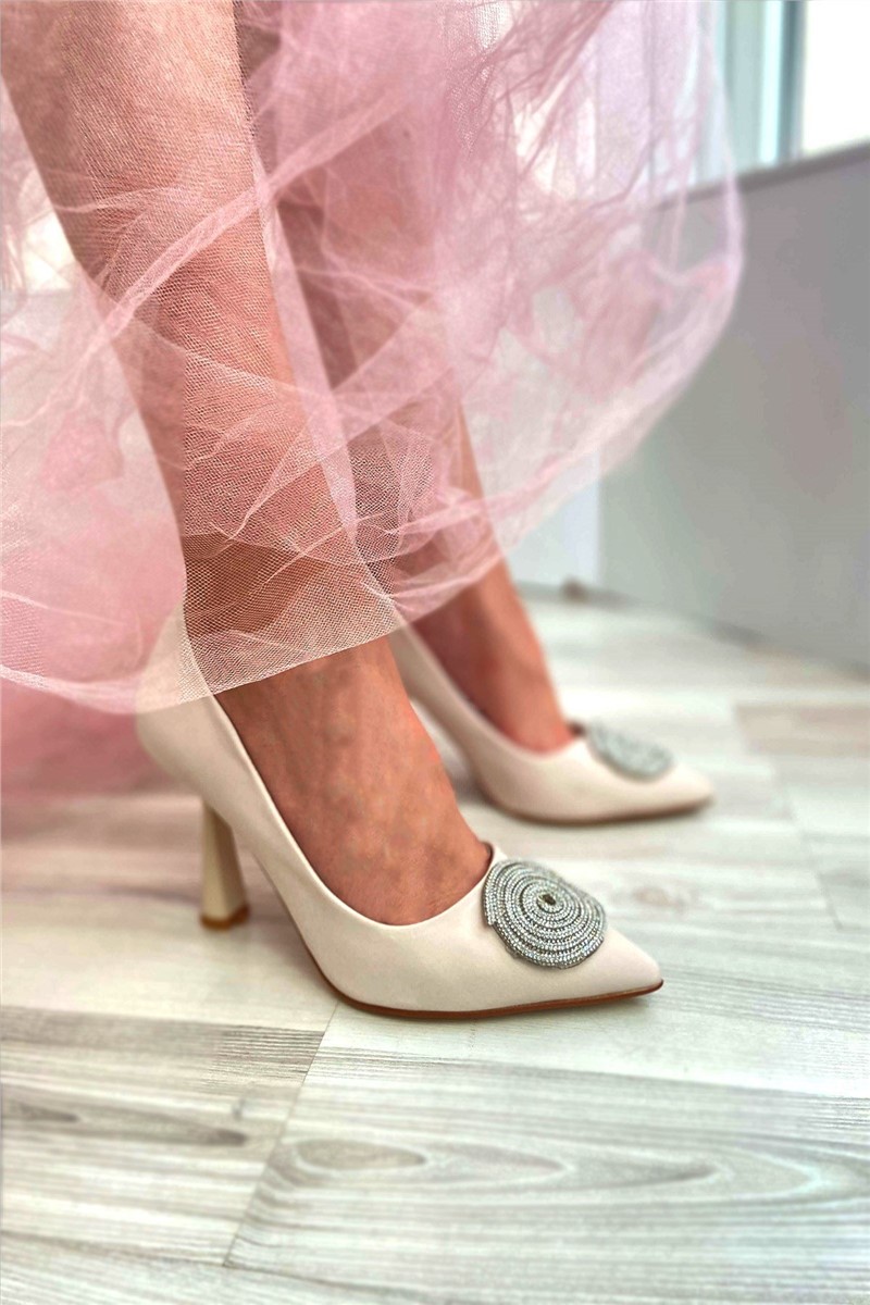 Scarpe eleganti da donna - Beige #358798