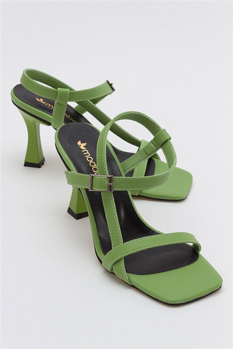 Sandálias de Salto Feminino - Menta #382891
