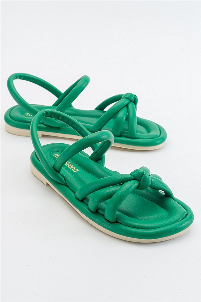 Women's Casual Sandals - Green #371291
