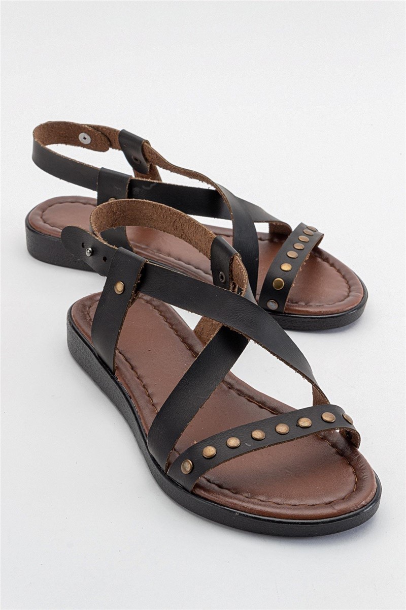 Women's Casual Sandals - Black #382765