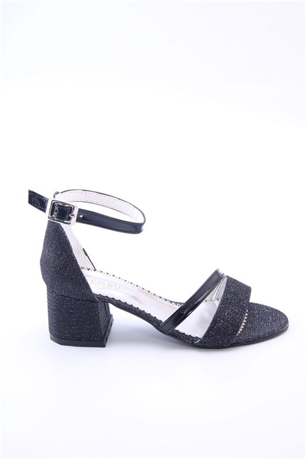 Children's Heeled Shoes 8089 - Black #360713