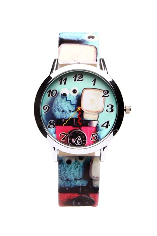0480 Patterned unisex watch