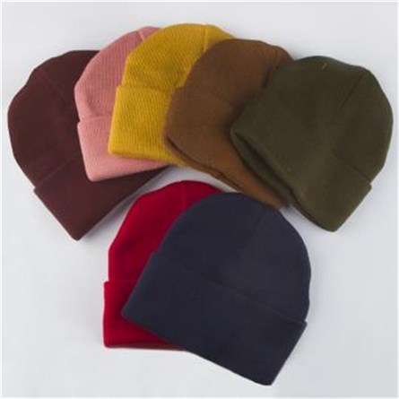 10 Renk Katlamalı Bayan Bere #274966