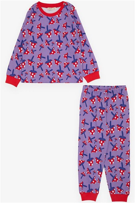 Pigiama per bambini per ragazze - Viola #410501