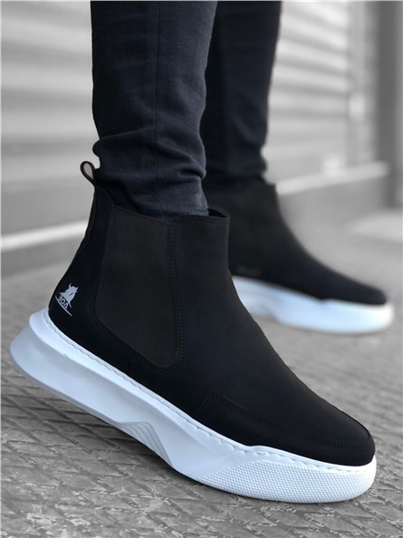 Stivali Uomo sportivi BA0150 - Nero #322276