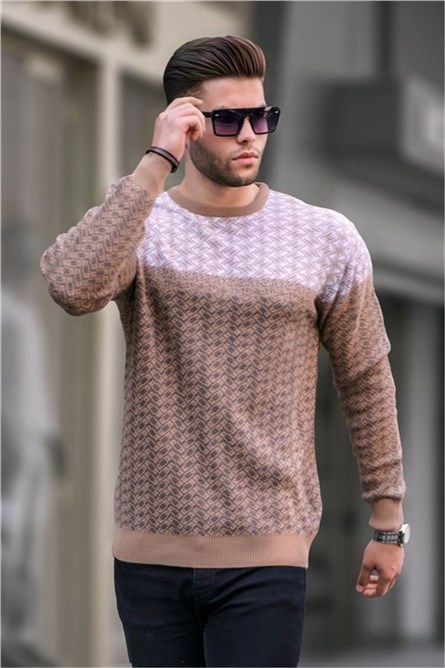 Maglione Uomo 5977 - Beige #358724