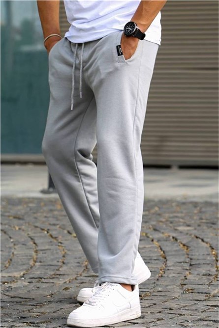 Pantaloni sportivi da uomo 5479 - Grigio chiaro #358657