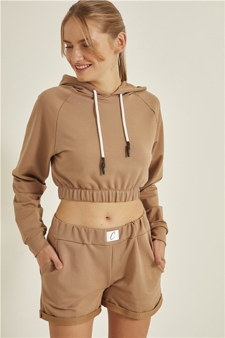 C&City Women's Sweatshirt - Brown #314581