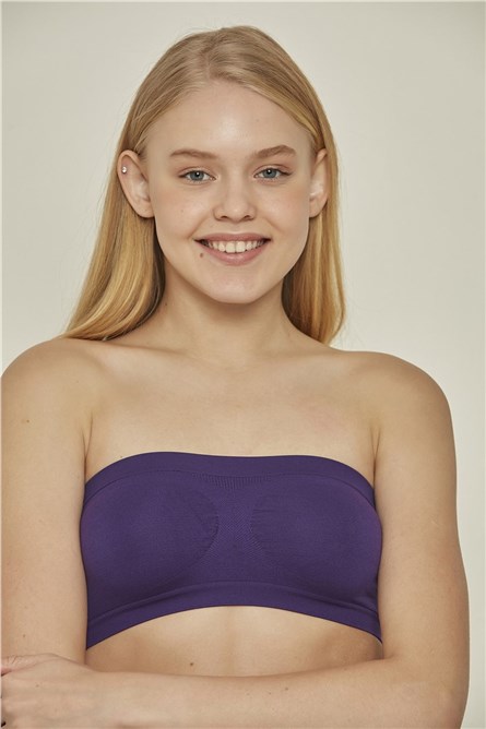 C&City Women's Bustier - Purple #314926