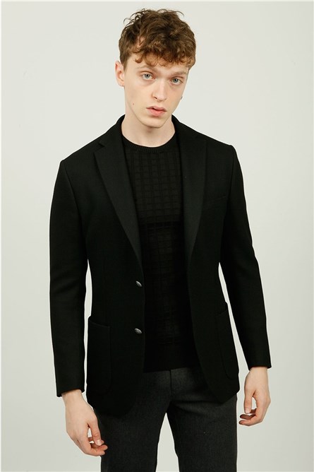 Men's Comfort Fit Jacket - Black #323687