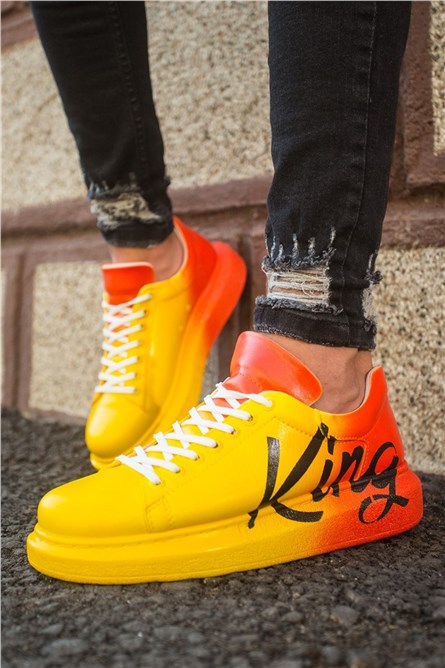 Chekich Scarpe Uomo CH254 - Giallo/Arancio #359807