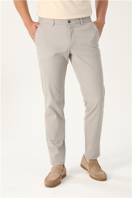 Pantaloni Comfort Fit da uomo - Grigio chiaro #357745