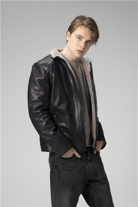 DERICLUB Cappotto Uomo SDX2027 - Nero #358166